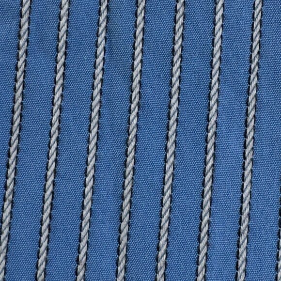 Thomas Pink Long Sleeve Button Up Shirt Men Cotton Striped Blue 15.5 Slim Fit - Picture 11 of 13